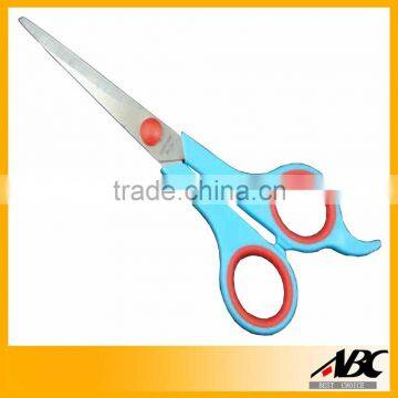 Professional Plastic Handle Metal Hair Cutting Scissors photo-3