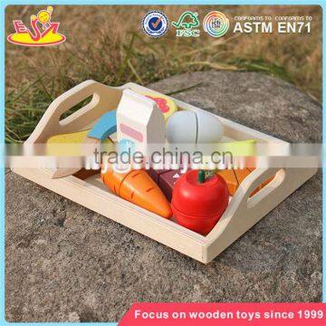 Wholesale Preschool Food Set Toys Wooden Kids Play Food New Design Wooden Kids Play Food W10B184 photo-3