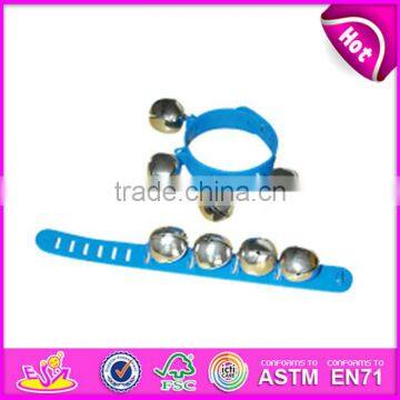 Hot Sale Toddlers Musical Instrument Wooden Small Hand Bell for Promotion W07I097 photo-3