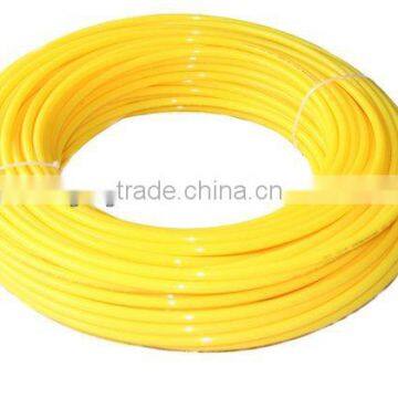 8mm*5mm 9Meters pe brake pipe For automobile System for high pneumatic hose Yellow PE for high quality pe tube