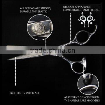 New Professional Damascus Layer Steel Hair Scissors photo-6