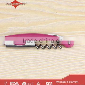 High Density Wooden Cork Corkscrew Stainless Steel Wine Opener With Quality Assurance photo-3