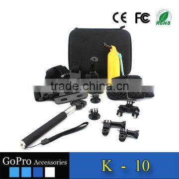 2016 Gopros Heros 4 Accessories Kit Mount Sports DV Cases for Action Camera photo-3