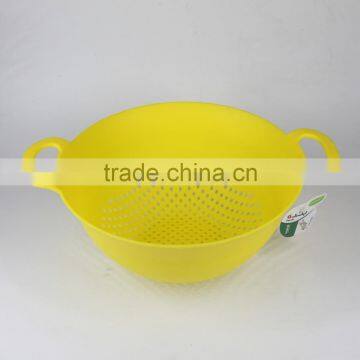 Big Plastic Bowl With Handle for Washing Vegetables Fruits photo-5
