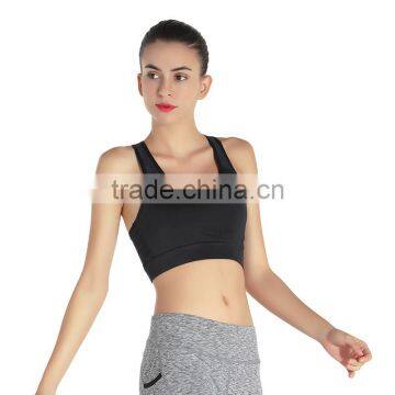 High Quality Women Yoga Apparel Ladies Sports Crop Tops Fitness Wear