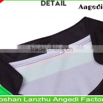 Mens Soccer Uniform Set Adult Sportswear Suit Quick Dry Football Club Suit Uniform Printing Rugby Jersey Shirt With Shorts photo-2