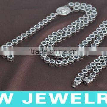 Bling Bling Jewelry Necklace, Hip Hop Men Necklace,Jesus Face Necklace,rosary Necklace, Ice Out Jewelry,HWNE90315 photo-4