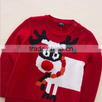 Hot Sale Winter Sweater Christmas Wear Swearter for Baby Girls photo-2