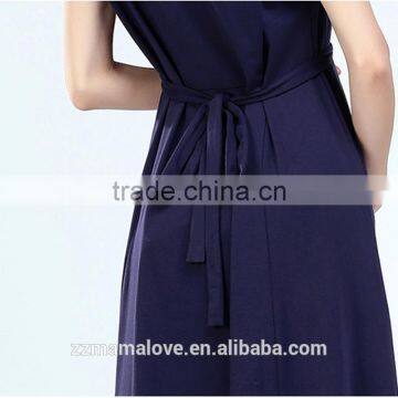 MamaLove Europe Long Maternity Clothes Maternity Dress Breastfeeding Dresses Maxi Nursing Dresses photo-4