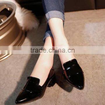 Zm50398b New Style Single Lady Shoe Chunky Heels Fashion Sexy Women Footware photo-3