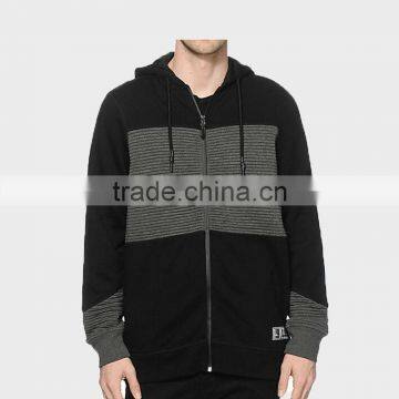 100% Jersey Men's Zipper Hoodies