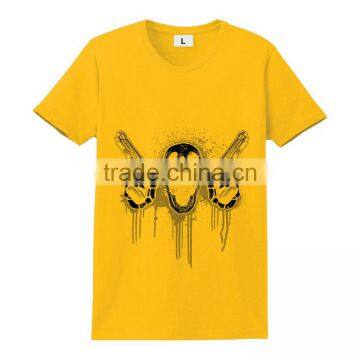 Wholesale Designer T Shirts Fancy Printing Bulk 100 Cotton Camisas Para Hombre photo-2