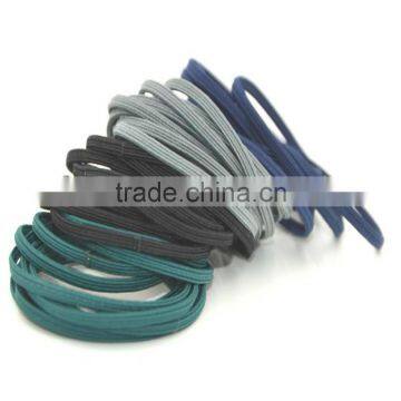 Wholesale Elastic Nylon Flat Hair Ring ,Hairbans photo-2