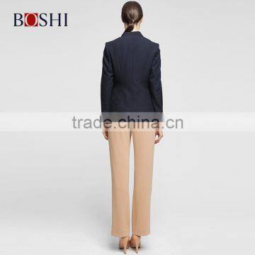 Wholesale New Design Slim Fit Formal Ladies Stylish Pant Suit photo-3