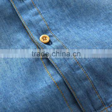 2017 Fashion Long Sleeve Shirt Kids Top Sale Denim Shirt Boy photo-4