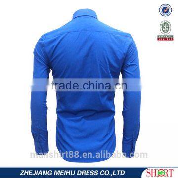 100% Factory Custom Slim Fit Cotton Men Shirt photo-2