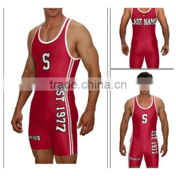 VINTAGE LOOK CUSTOM WRESTLING SINGLET YOUTH