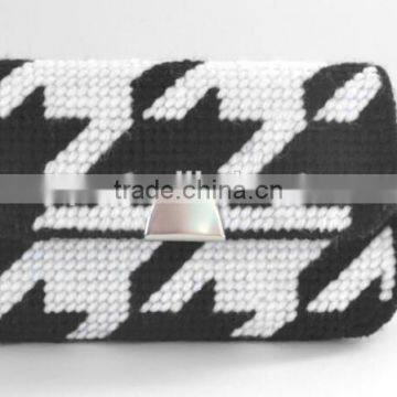 Plastic Canvas Clutchbag Sheets/Shapes ,Cross Stitch Purse/Bag 14X13inch photo-2