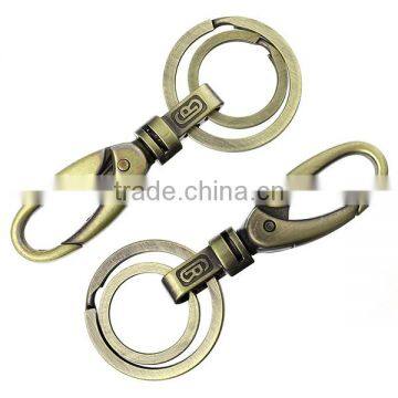 Custom Antique Bronze No Fade Color Swivel Lobster Clasps For Key Ring photo-3