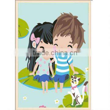 oil painting ,Digital oil painting (oil painting by numbers).MC018.71-0