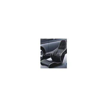 Unadjustable Durable PVC Sport Racing Seats Pair + Slider 1 Year Warranty