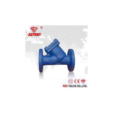 Cast Steel DIN Flange Ends Standard Y Type Strainer