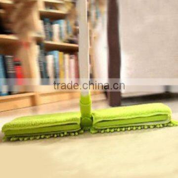 Microfiber double-sided mop making machine two cleaning sides,twist cleaning high water absorbency spin floor mop head