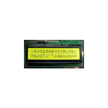 16*2 character LCD module