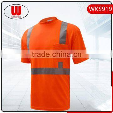 Wholesale cheap hi visibility t shirt