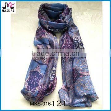 Wholesale 2016 new fashion silk scarf ladies