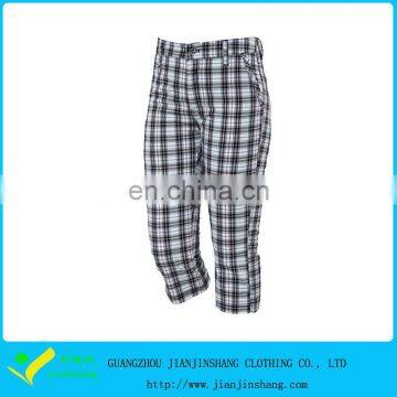 OEM Design 100% Polyester Sublimated Plaid In Sport Running Shorts