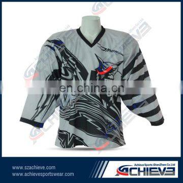 sublimation branded ice hockey jersey,wholesale hockey jerseys dropship