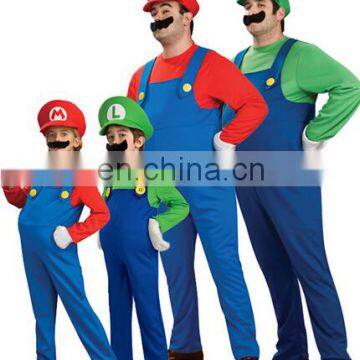 The most popular super mario costume fantasy party costume AGM2388