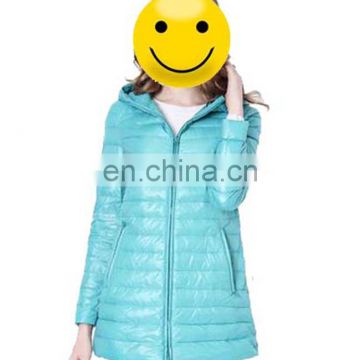 for woman winter wear 90% duck down fill waterproof jacket