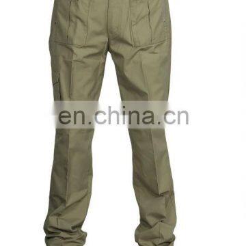 65% polyester 35% cotton long casual trousers