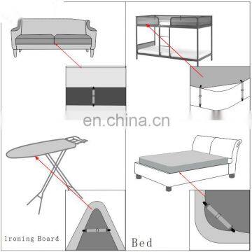 Fashion Hot Sale Set 4 Adjustable Mattress Pad Cover Holders Bed Sheet Cover Straps Holders photo-4