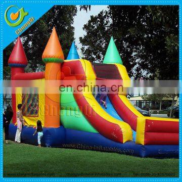 nice Inflatable Combo bouncer with slide