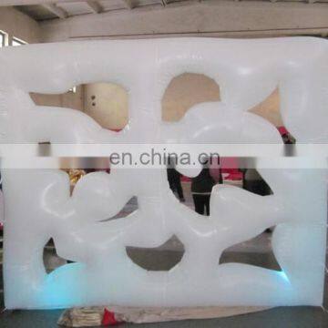 led inflatable wall for advertisement