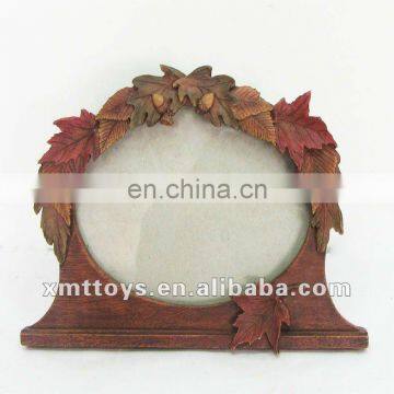 resin beautiful maple leaf photo frame