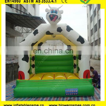 Lovely dalmatian inflatable jumping bouncer for kids