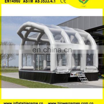 Giant arch tent sun shelter stage cover inflatable stage tent