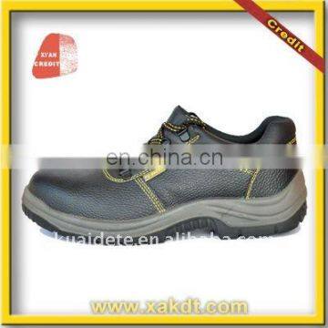 Industrial Cow grain leather Safety shoes for Middle East market