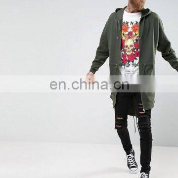 Spring And Autumn 2017 New Brand Washed Cotton Men's Jackets Male Oversized Jersey Parka Jacket photo-4