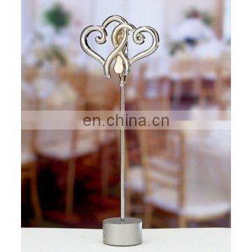 Double Heart Place Card Holder