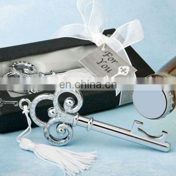 Victorian Key-Shaped Bottle Opener Wedding Favors