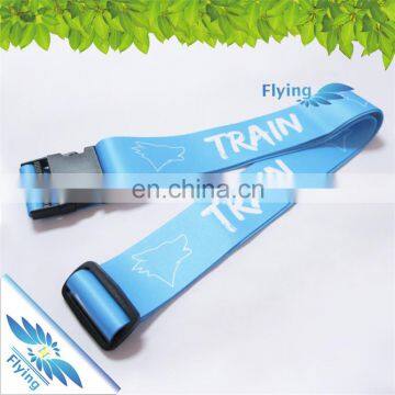 OEM hot selling cheap luggage strap with metal buckle