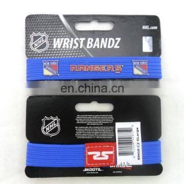 Custom Colorful Sports Paper Card Elastic Wristband photo-2