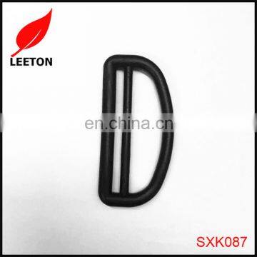 Factory supply 2.0inch plastic D shaped adjustable buckle for bag