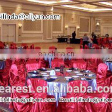 Selftie Chair Cover Satin Chair Cover for Banquet photo-2