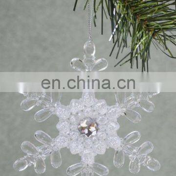 Acrylic SNOWFLAKES ORNAMENT